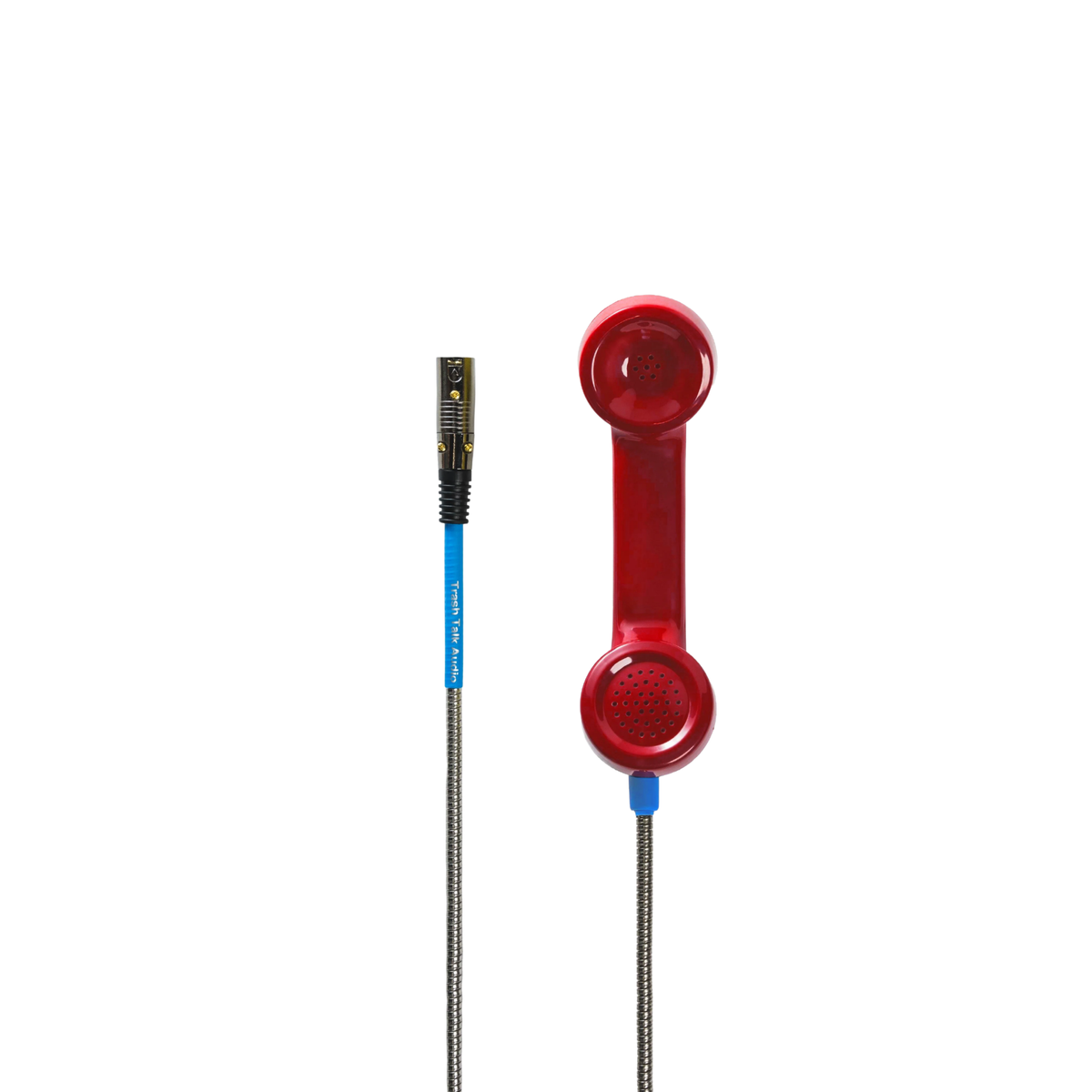 Trash Talk Audio Payphone Microphone, Red