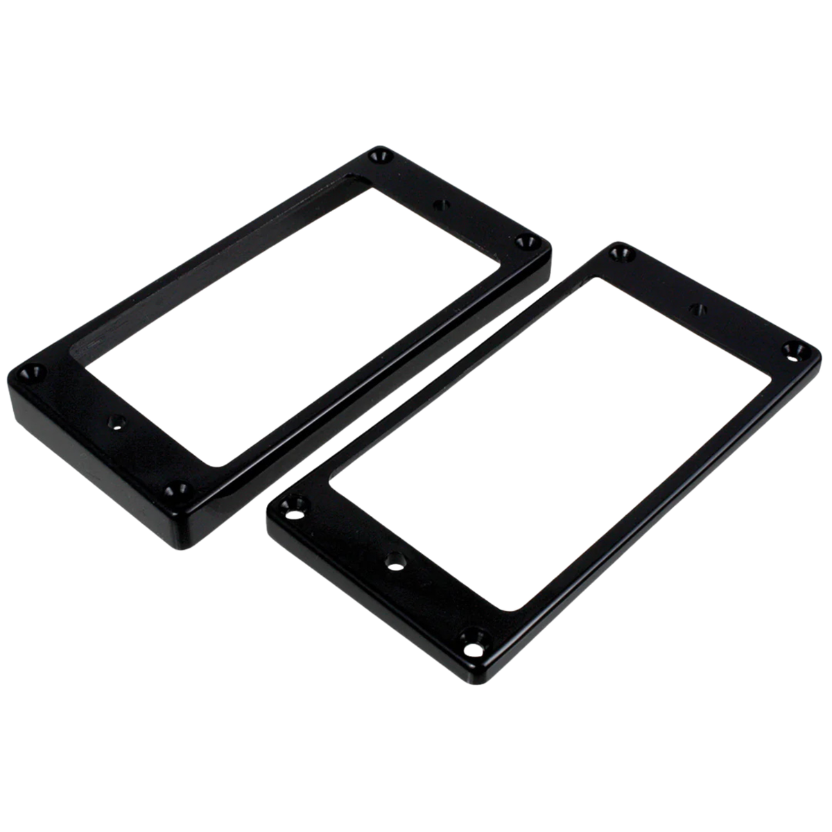 Allparts Black Curved Humbucking Pickup Ring Set for Epiphone