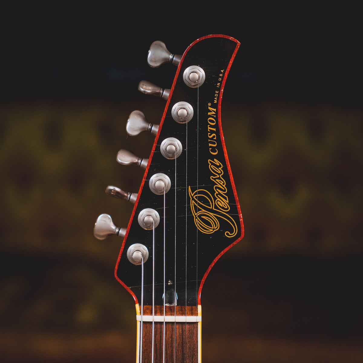 2019 Pensa MK I Plus, Two-Tone Cherry Burst w/ Mono Sleeve - Used
