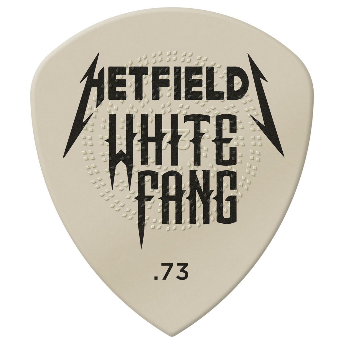 Dunlop Hetfield's White Fang Custom Flow Pick .73mm, 6 Pack