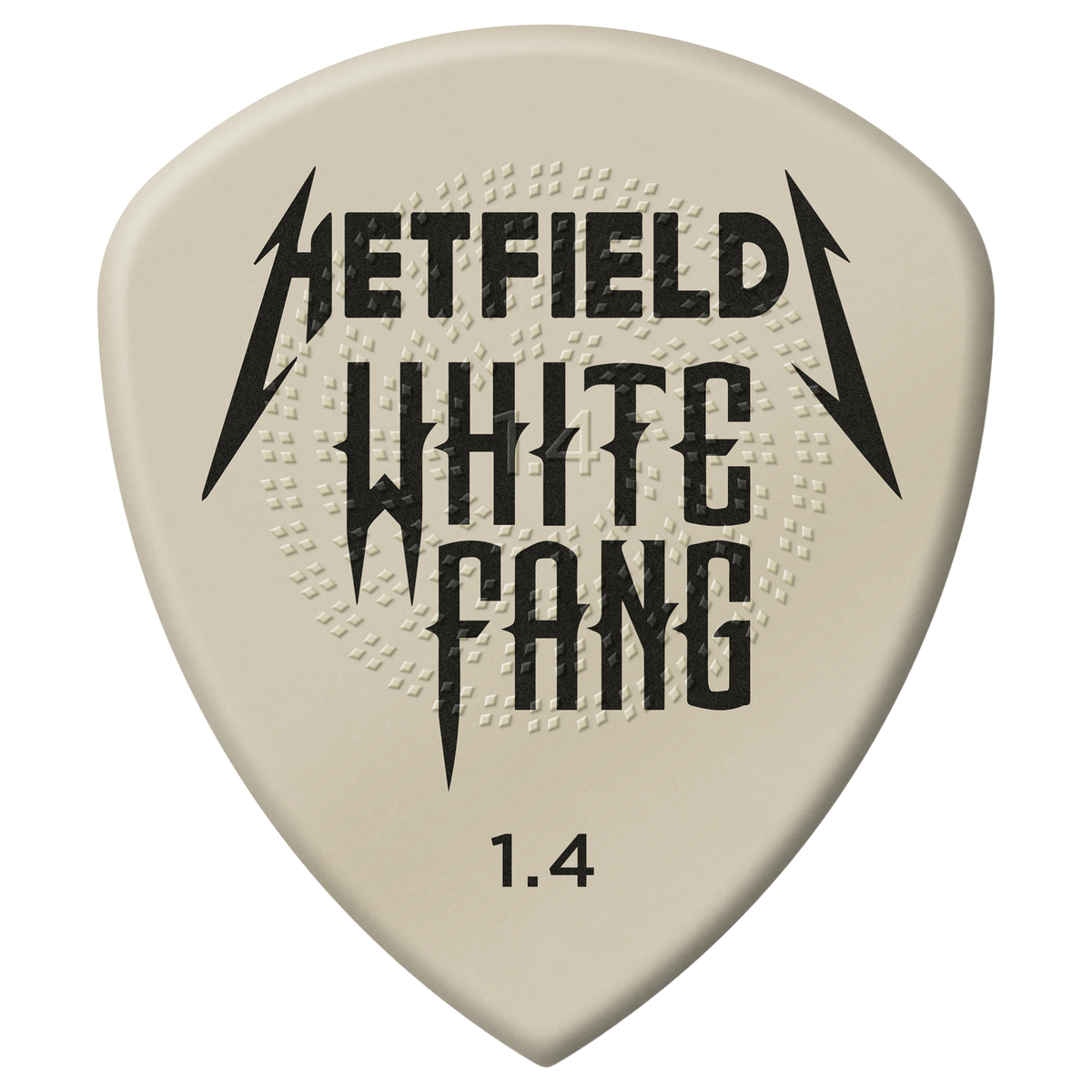 Dunlop Hetfield's White Fang Custom Flow Pick 1.4mm, 6 Pack