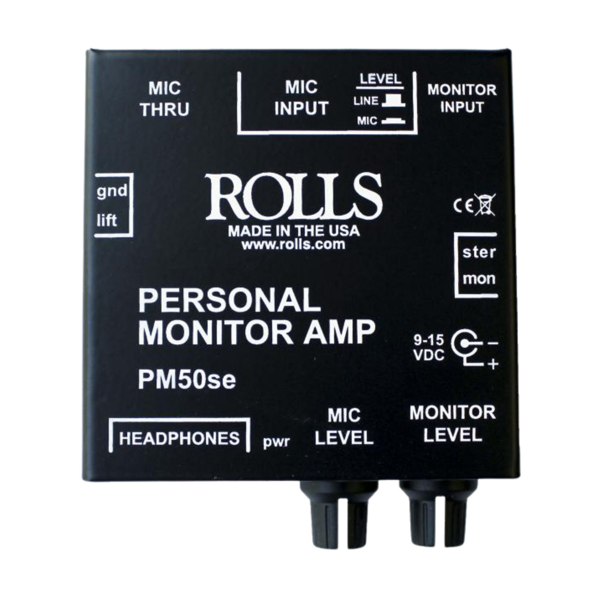 Rolls PM50s Personal Monitor Amp
