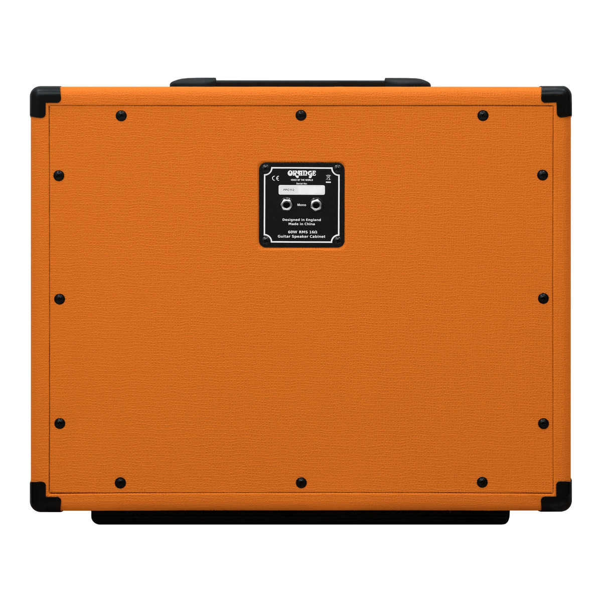 Orange PPC112 1x12" 60 Watt Guitar Speaker Cabinet