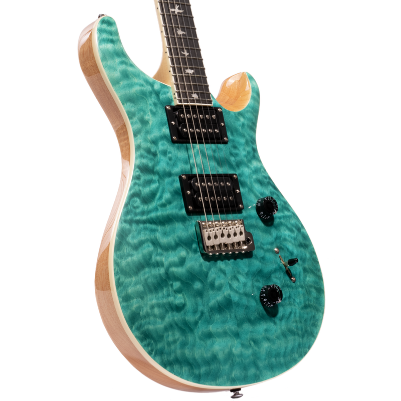 PRS SE Custom 24 Quilt Package Electric Guitar, Turquoise