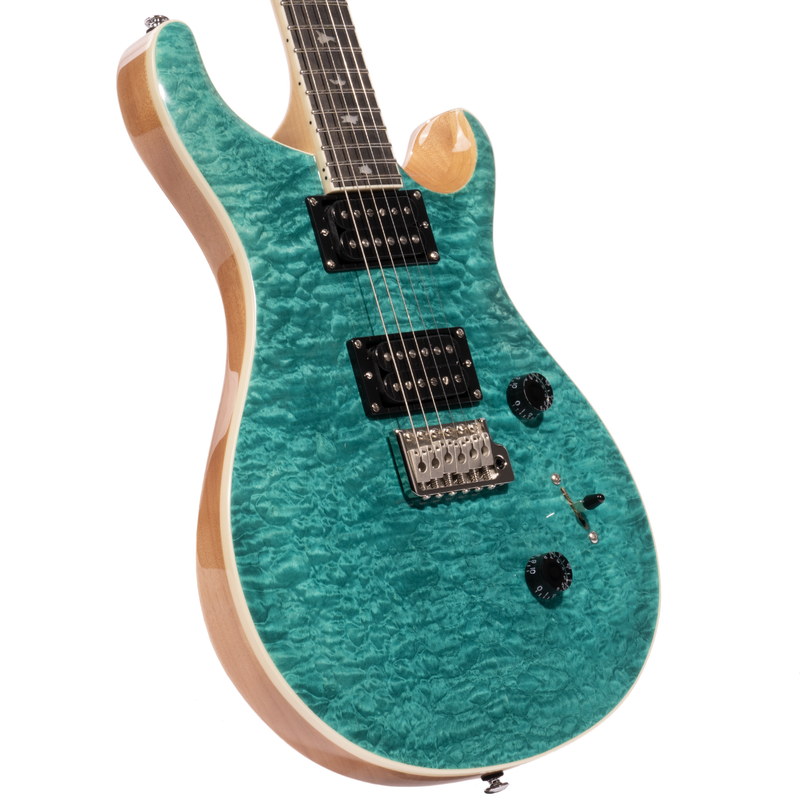 PRS SE Custom 24 Quilt Package Electric Guitar, Turquoise