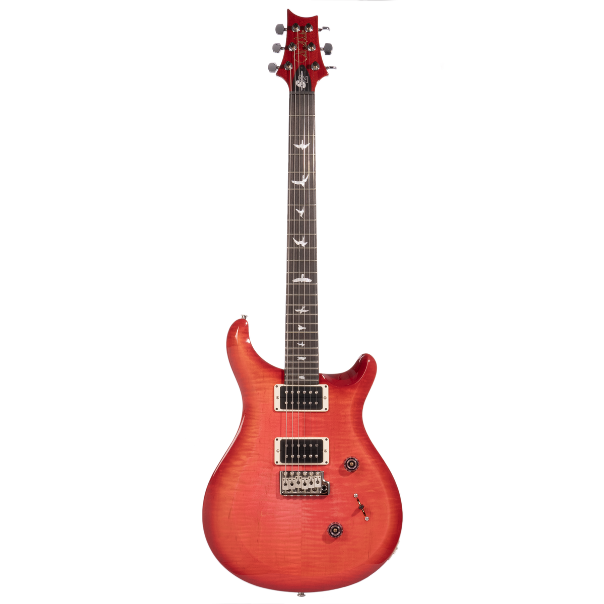 PRS Limited Edition S2 10th Anniversary Custom 24 Electric Guitar, Bonni Pink/Cherry Burst