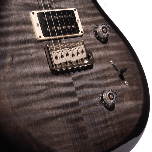 PRS S2 Custom 24 Electric Guitar, Faded Gray Black Burst