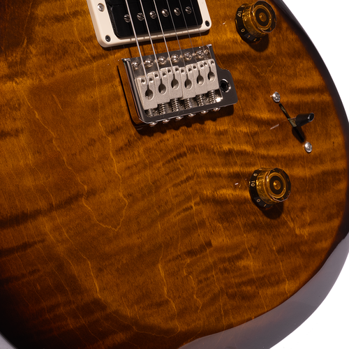 PRS S2 Custom 24 Electric Guitar, Black Amber