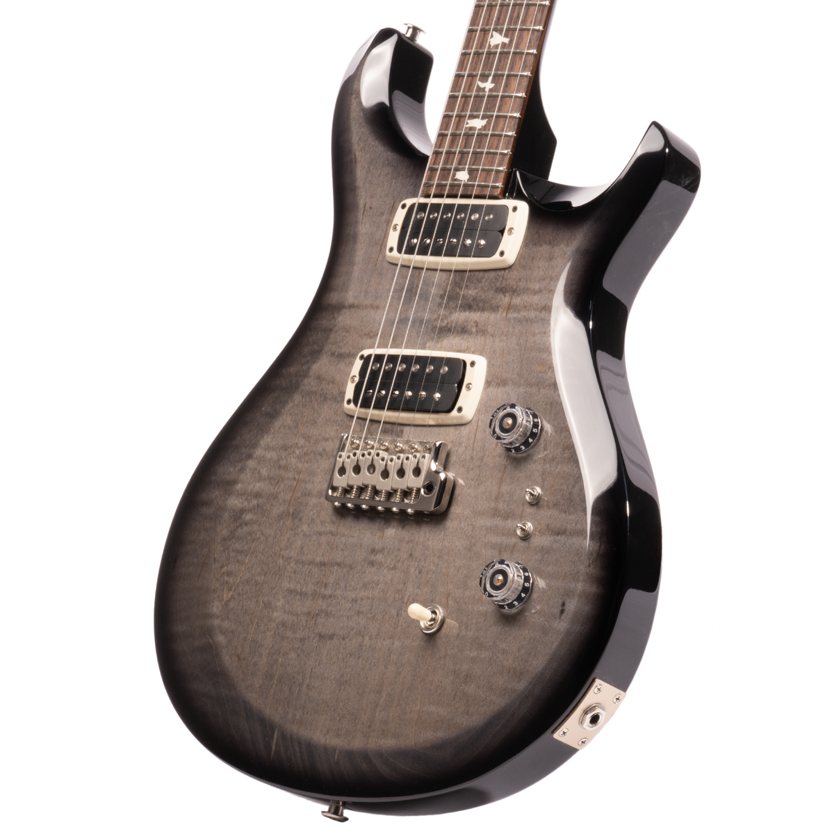 2024 PRS S2 Custom 24-08 Electric Guitar, Rosewood Fingerboard, Faded Gray Black Burst