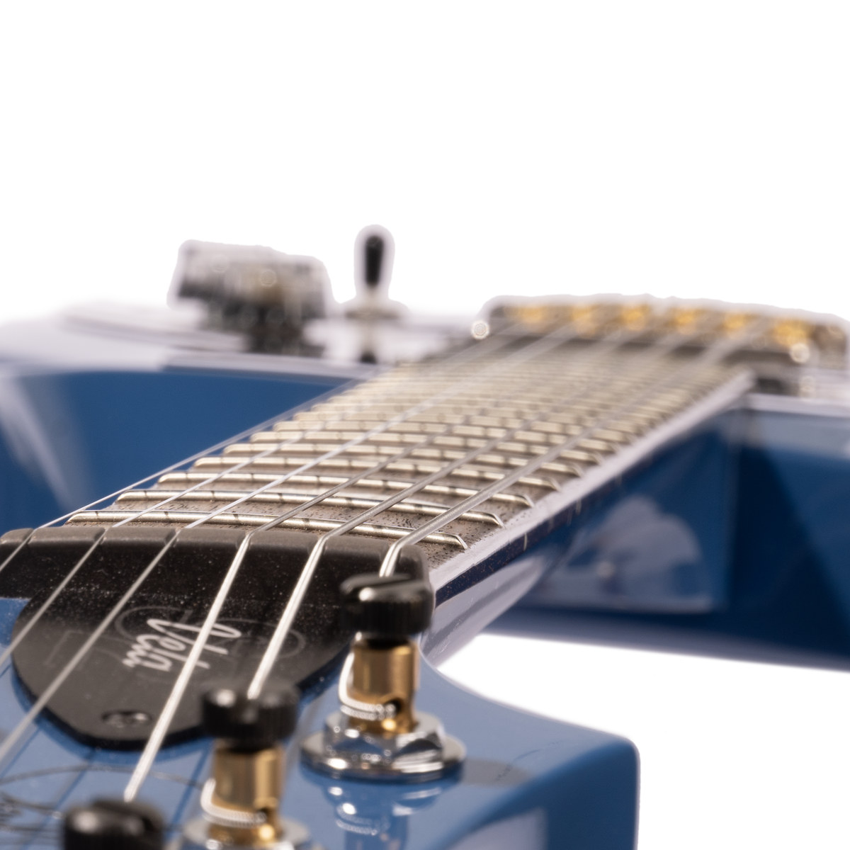 2024 PRS S2 Vela Semi-Hollow Electric Guitar, Space Blue