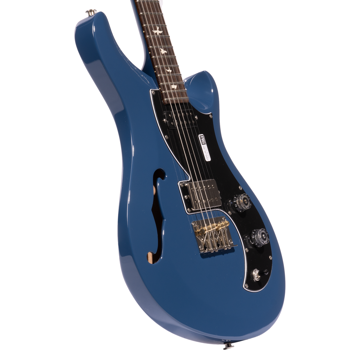 2024 PRS S2 Vela Semi-Hollow Electric Guitar, Space Blue