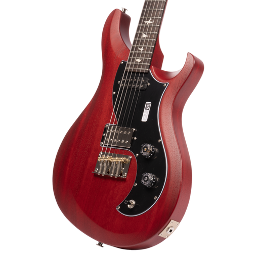 PRS S2 Vela Satin Electric Guitar, Vintage Cherry Satin