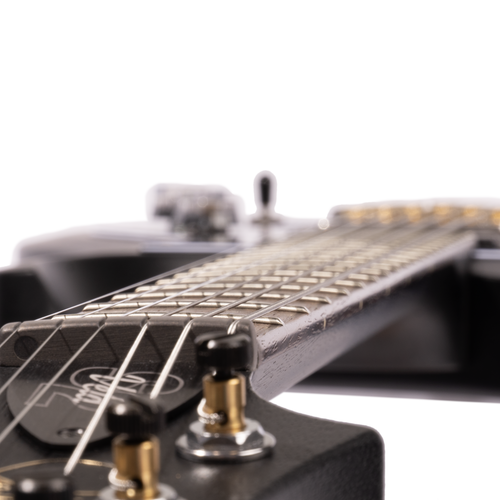 PRS S2 Vela Semi Hollow Satin Electric Guitar, Charcoal