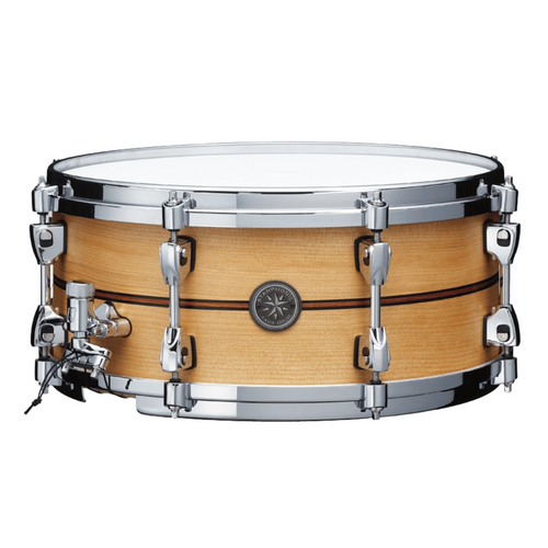 Tama 6x14 Starphonic Spruce Snare Drum, Satin Natural