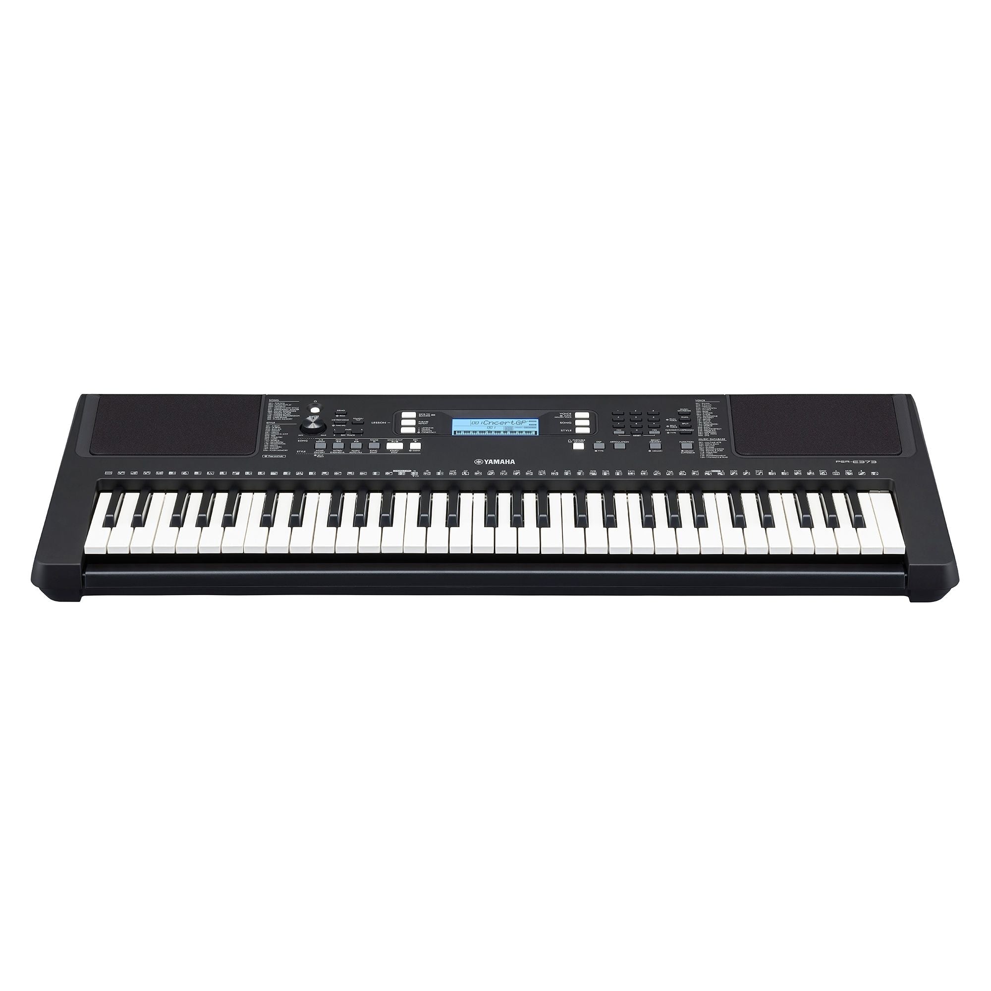 Yamaha PSR-E373 61-Key Portable Keyboard with PA-130 Power Adapter