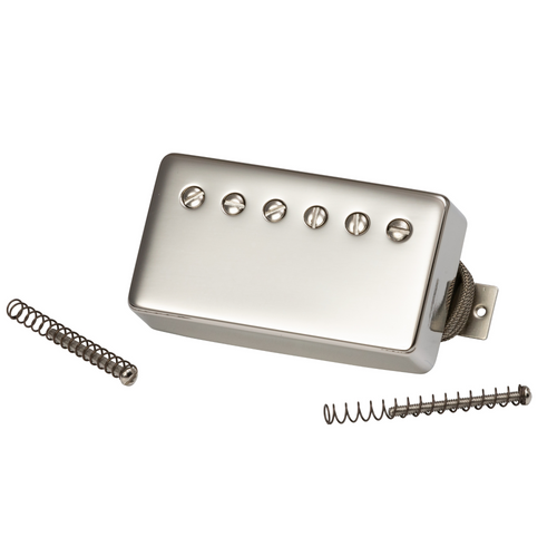 Gibson Custombucker Underwound Humbucker Pickup, Double Black, Nickel Cover