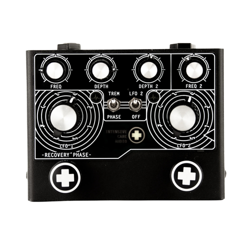Intensive Care Audio Recovery Phase Phaser/Tremolo Effect Pedal