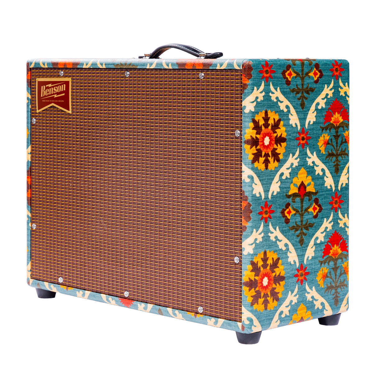 Benson Amps Redland 15 Reverb Guitar Combo Amplifier, Aunt Gertie/Oxblood