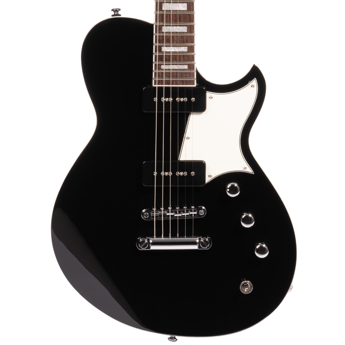 2023 Reverend Contender 290 Electric Guitar, Rosewood Fingerboard, Midnight Black