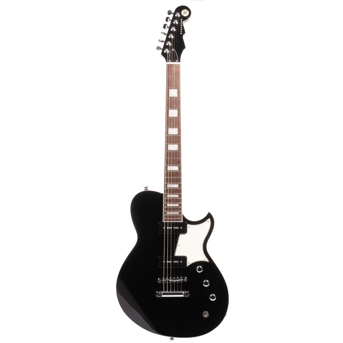 2023 Reverend Contender 290 Electric Guitar, Rosewood Fingerboard, Midnight Black