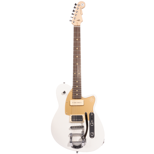 Reverend Double Agent OG Electric Guitar, Rosewood Fingerboard, Pearl White