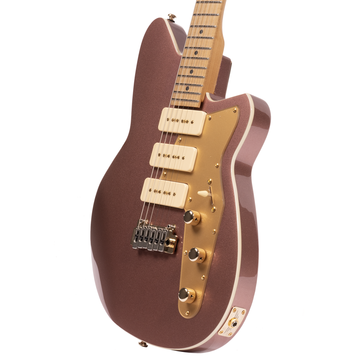 Reverend Ryan Malicsi Signature Electric Guitar, Roasted Maple Fingerboard, Mulberry Mist