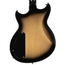 Reverend Sensei Jr. Electric Guitar, Rosewood Fingerboard, Korina Burst