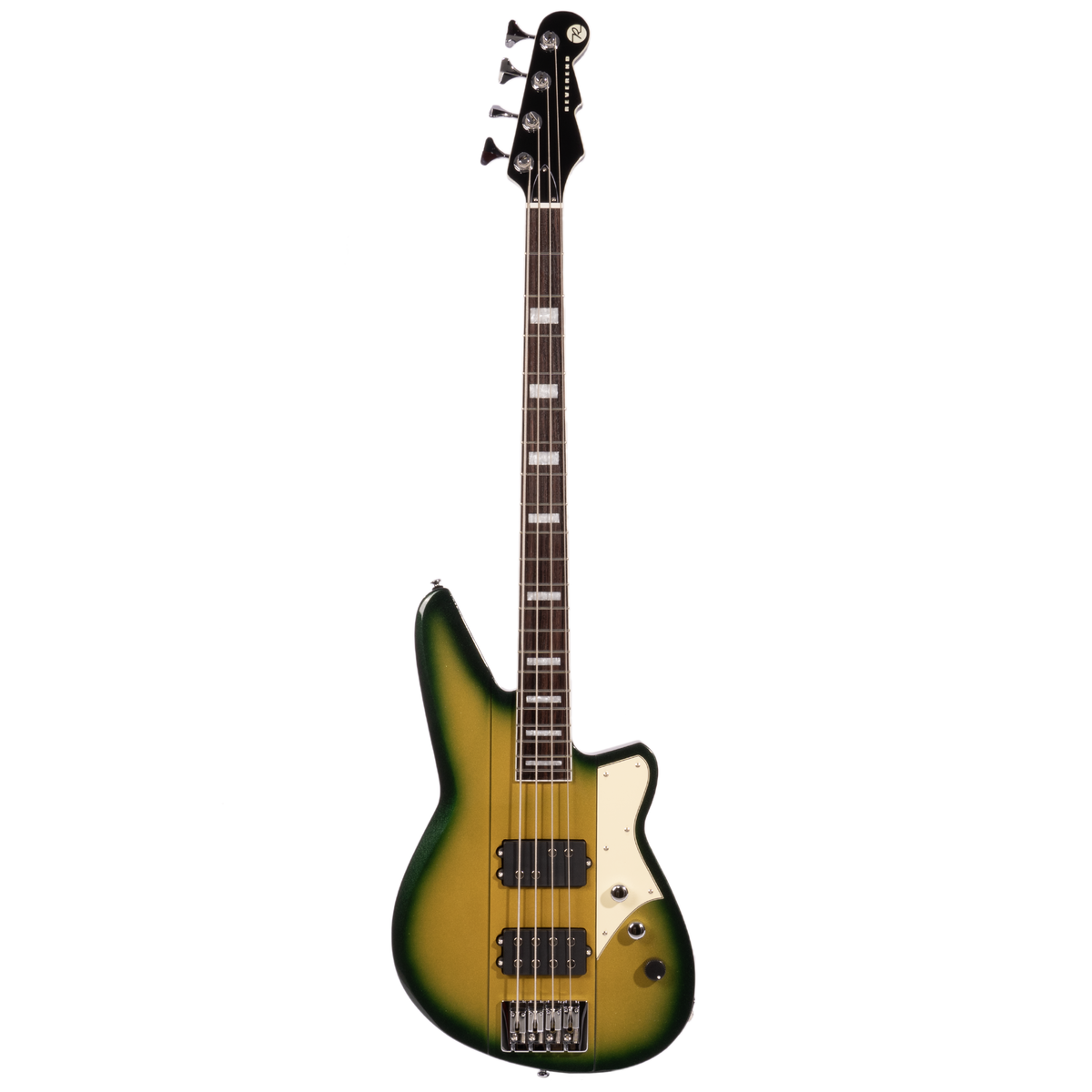 Reverend Thundergun Electric Bass Guitar, Rosewood Fingerboard, Citradelic Sunset