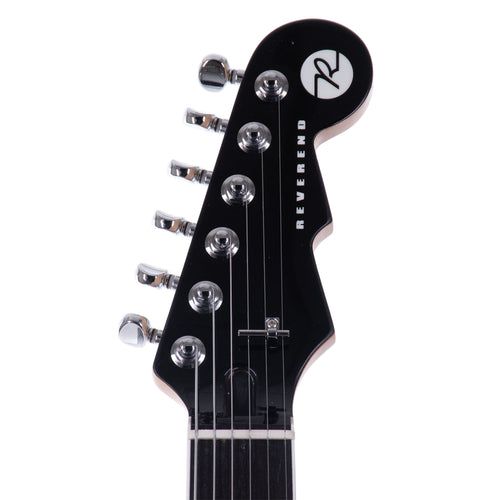 Reverend Reeves Gabrels Signature RG-SUS Electric Guitar, Roasted Maple/Ebony, Wine Dark Sea
