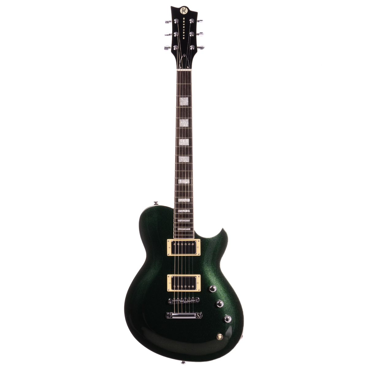Reverend Roundhouse Electric Guitar, Rosewood Fingerboard, Outfield Ivy
