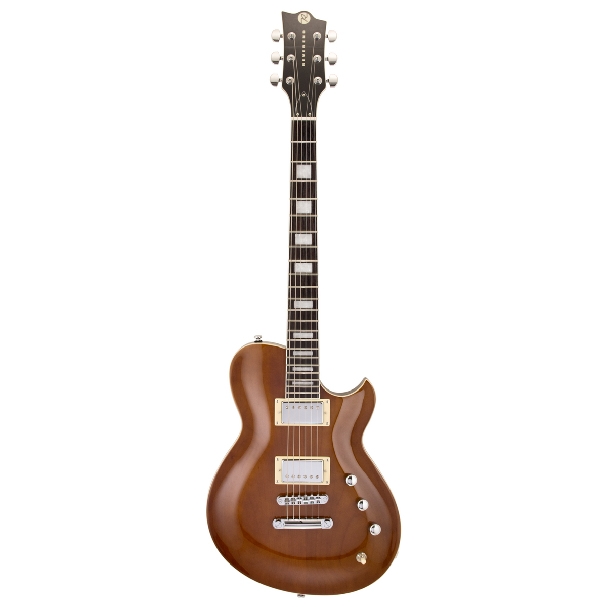 2024 Reverend Roundhouse Electric Guitar, Rosewood Fingerboard, Violin Brown