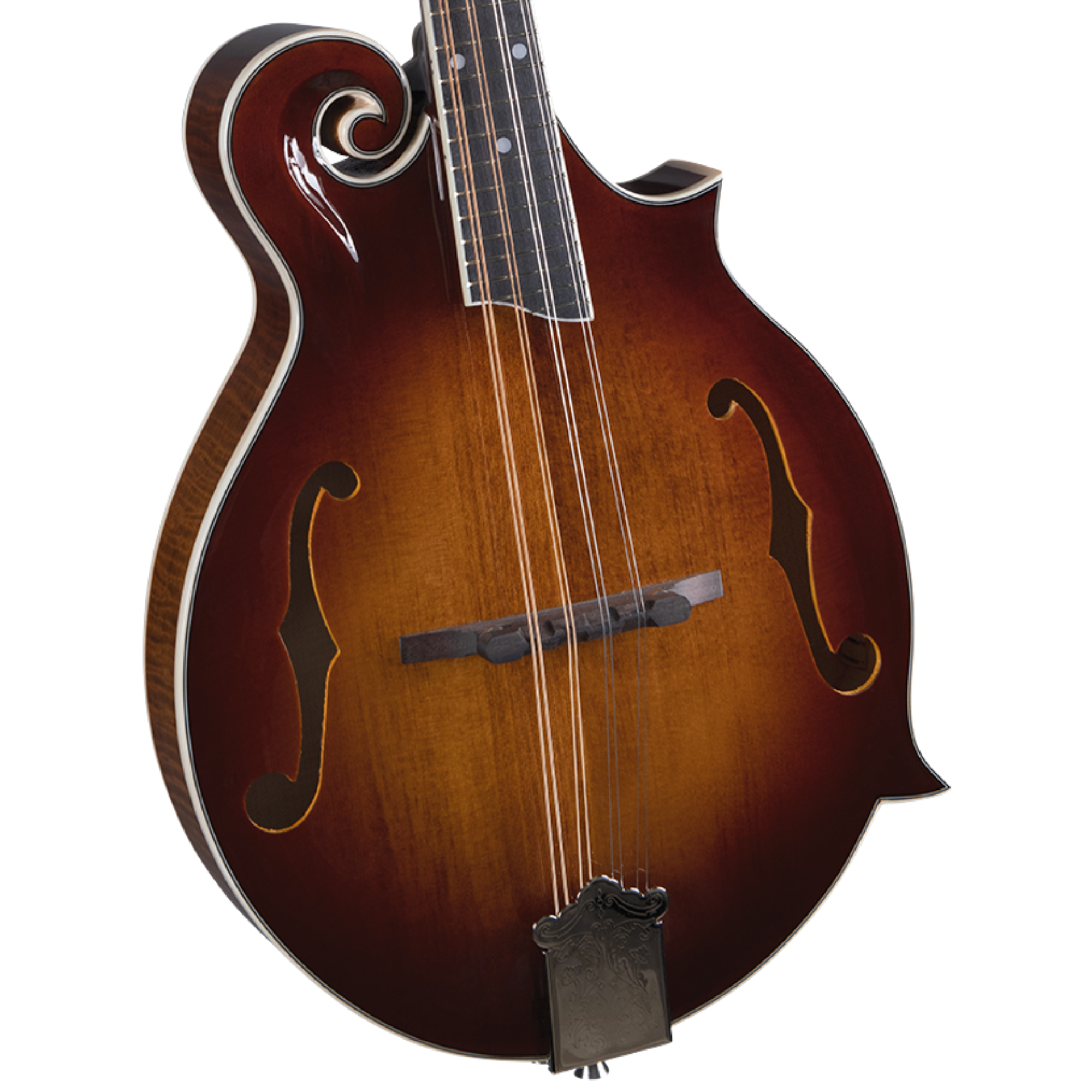Rover RM-85 Deluxe F-Model Mandolin, Burgundy Burst