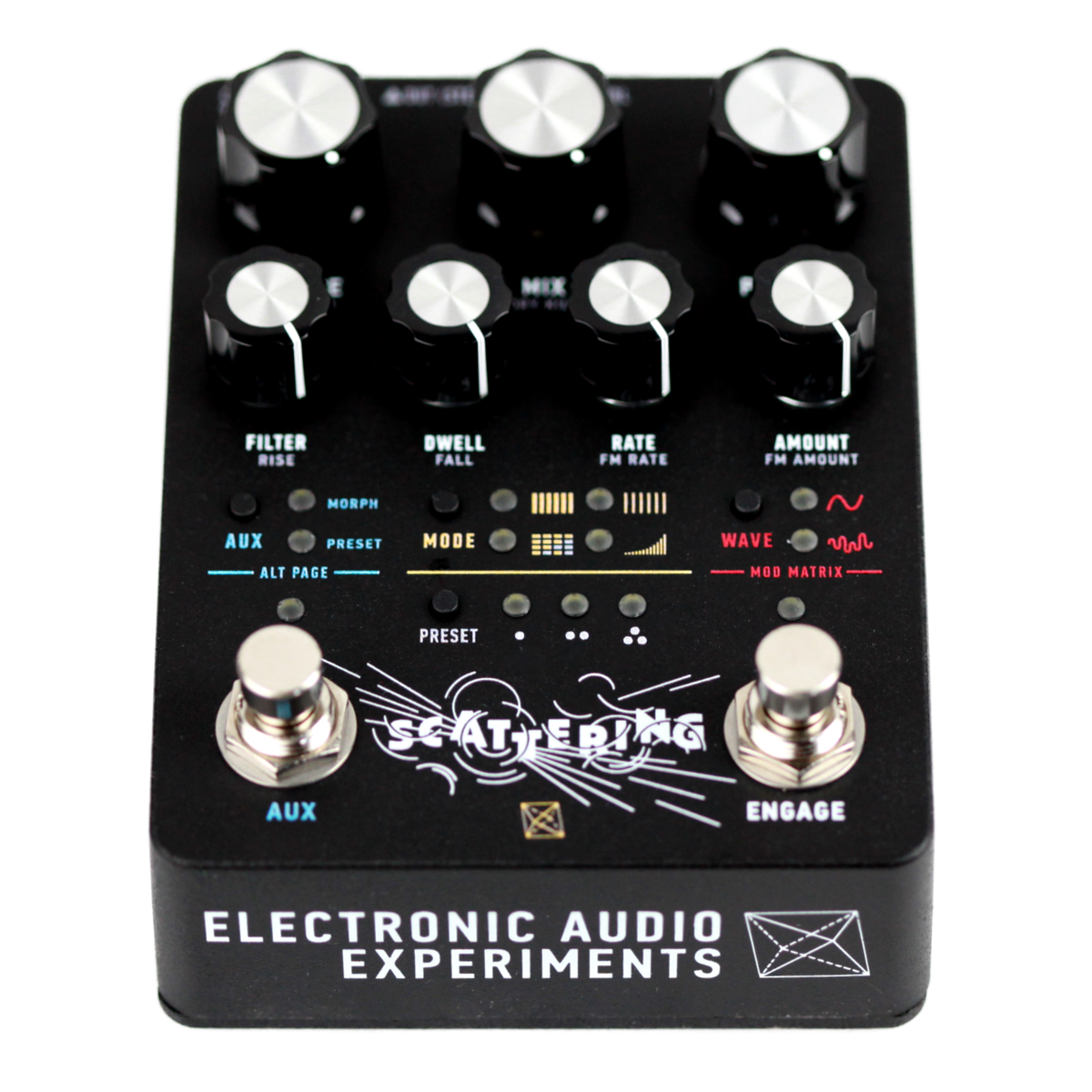 Electronic Audio Experiments Scattering Stereo Reverb Effect Pedal