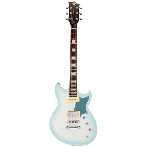 Reverend Sensei H90 Electric Guitar, Rosewood Fingerboard, Chronic Blue Burst