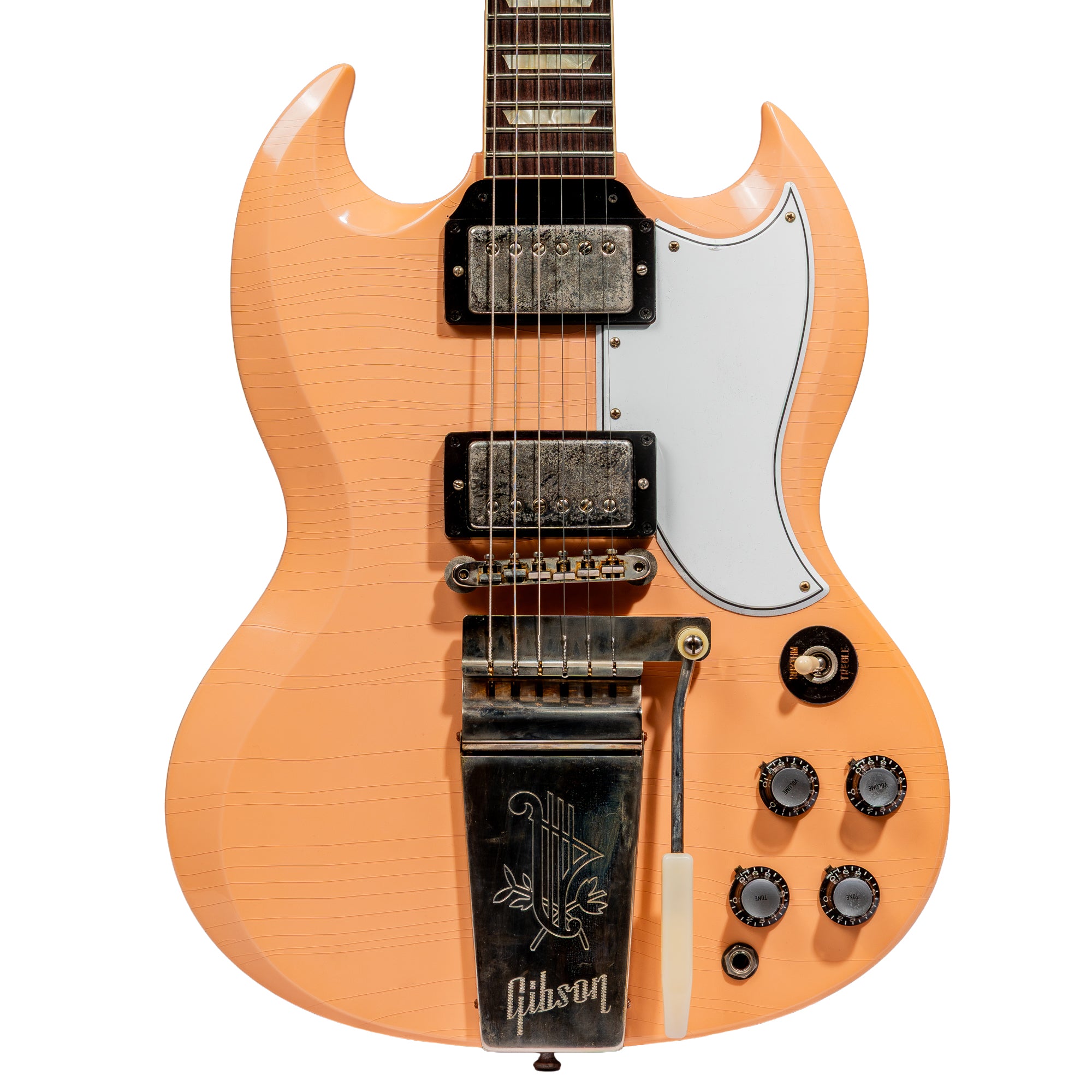 Gibson Custom Shop 1964 SG Standard, Ultra Light Aged Dirty Shell Pink