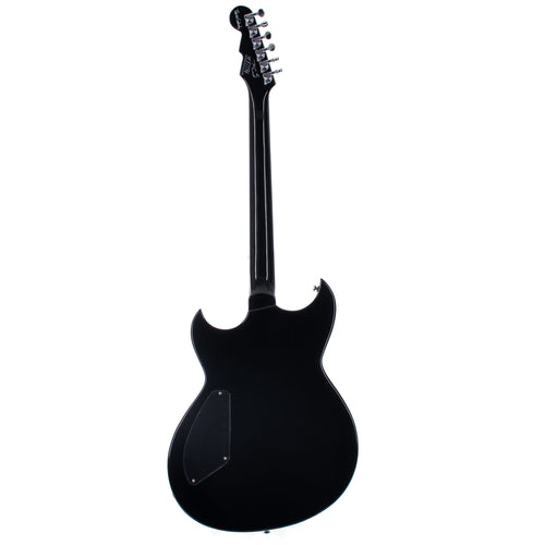 Reverend Reeves Gabrels Spacehawk Electric Guitar, Ebony Fingerboard, Midnight Black Sparkle