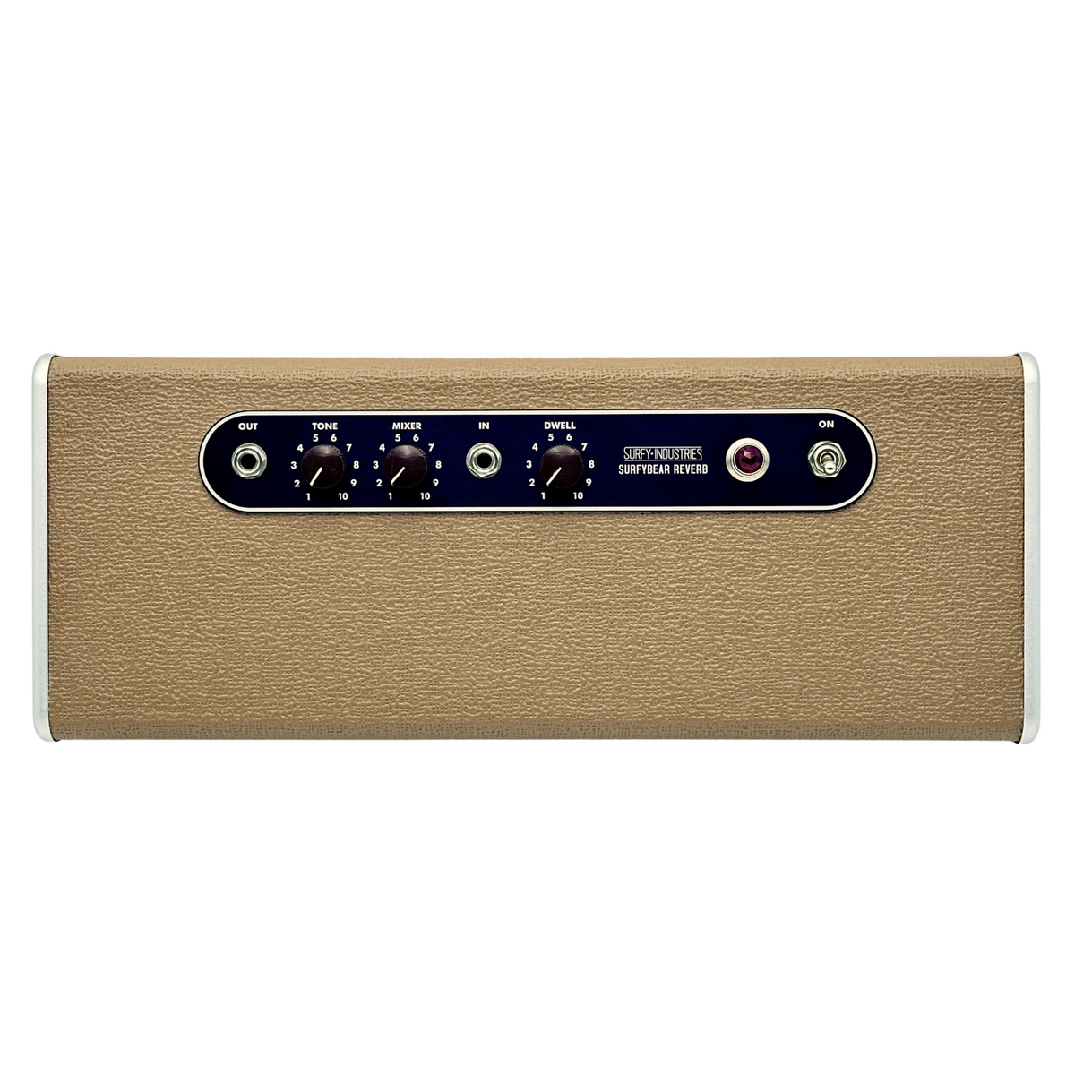 Surfy SurfyBear Pedal Classic V3.0 Reverb Effect Pedal w/SurfyPan Extra, Brown