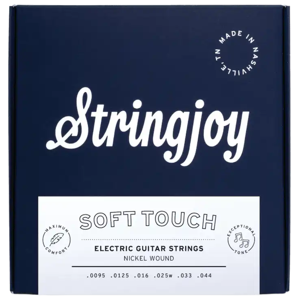 Stringjoy 9.5-44 Signatures Soft Touch Nickel Would Electric Guitar Strings