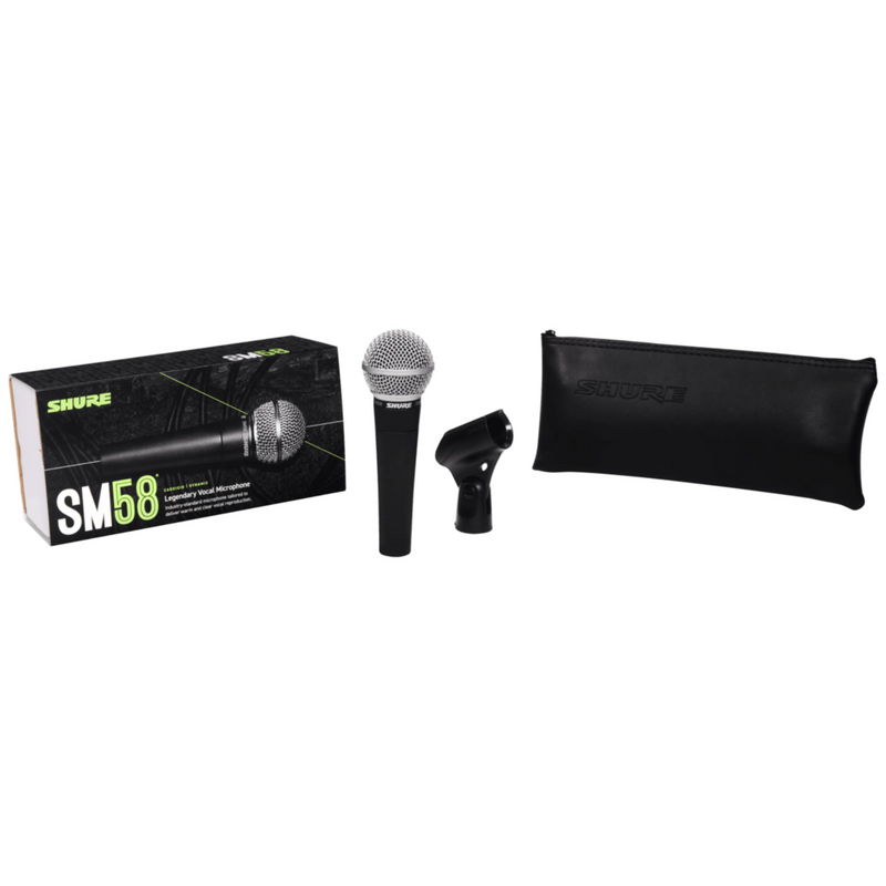 Shure SM58-S Dynamic Cardioid Vocal Microphone w/On-Off Switch