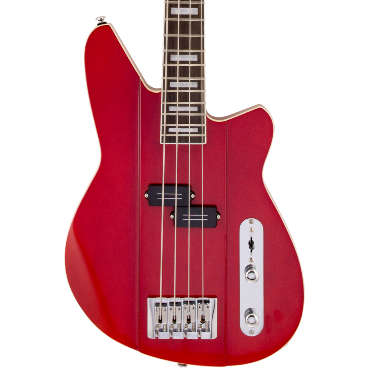 2024 Reverend Sentinel Bass Guitar, Rosewood Fingerboard, Trans Cherry
