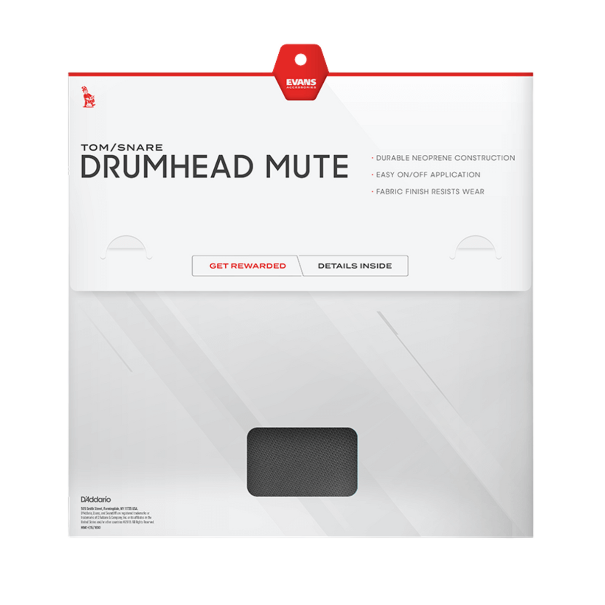 Evans 14" SoundOff Tom/Snare Drumhead Mute