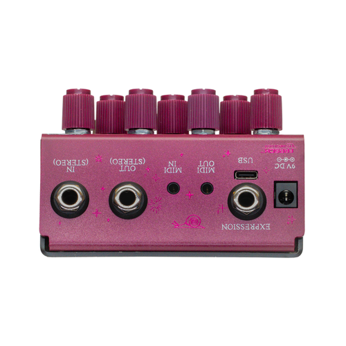 Old Blood Noise Endeavors Sunlight Stereo Reverb Effect Pedal, Maroon