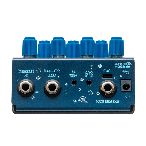 Old Blood Noise Endeavors Dark Star Stereo Soundscape Reverb Effect Pedal, Blue