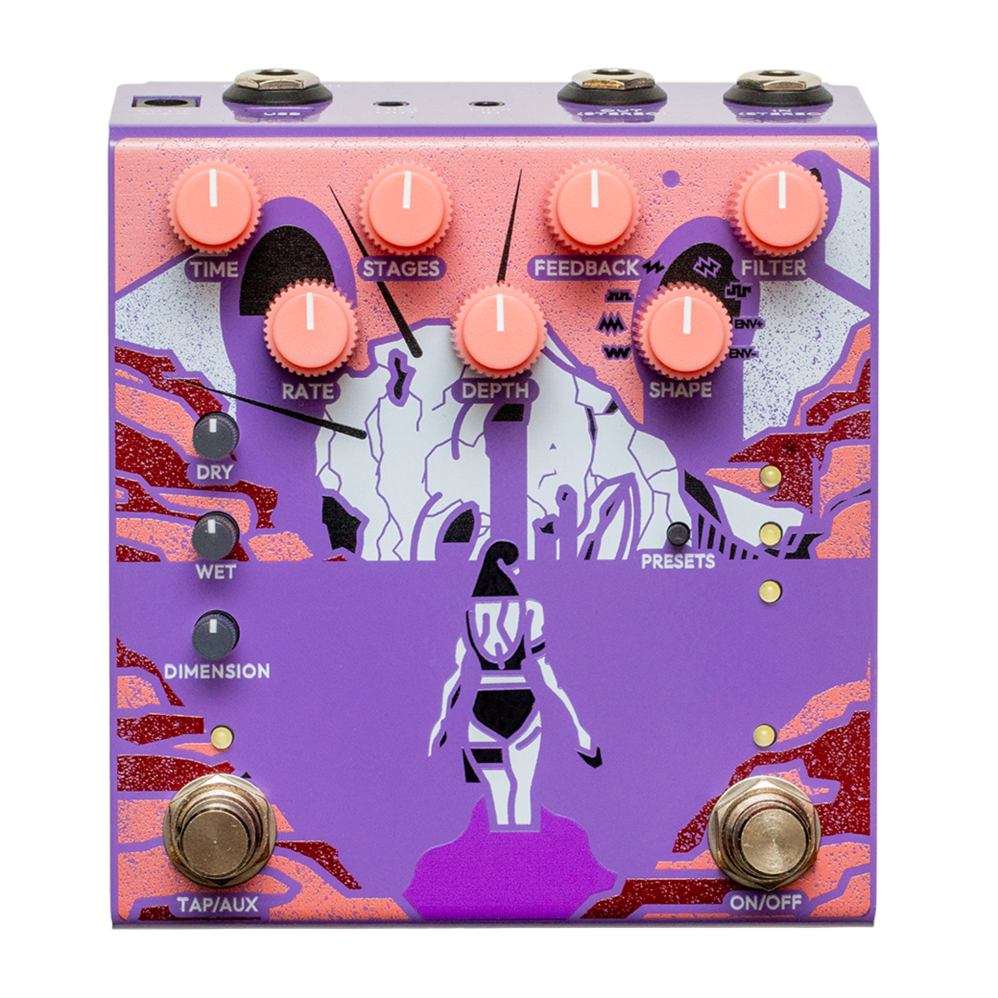 Old Blood Noise Endeavors Bathing Liminal Delay Effect Pedal
