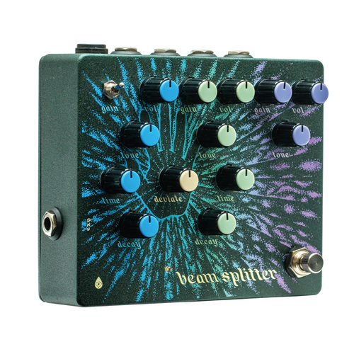 Old Blood Noise Endeavors Beam Splitter Automatic Triple Tracker Distortion Effect Pedal