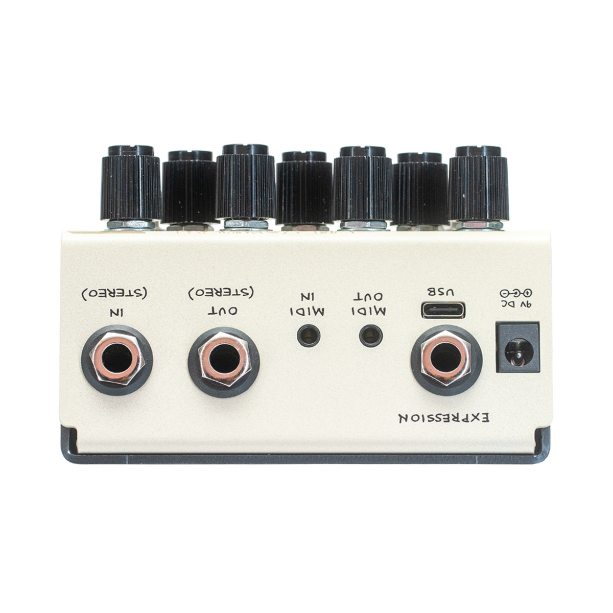 Old Blood Noise Endeavors Black Fountain Stereo Delay Effect Pedal, Cream
