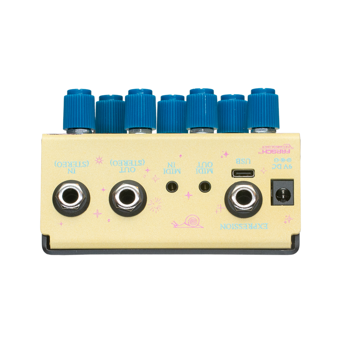 Old Blood Noise Endeavors Sunlight Stereo Reverb Effect Pedal, Yellow