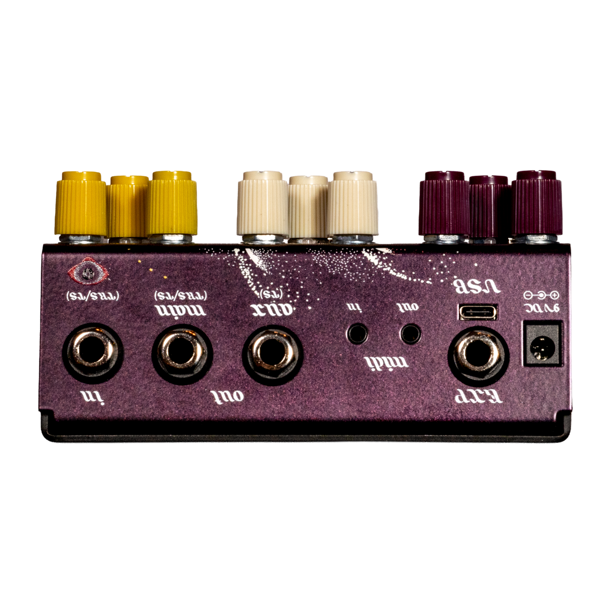 Old Blood Noise Endeavors Beam Splitter V2 Distortion Effect Pedal, Warm