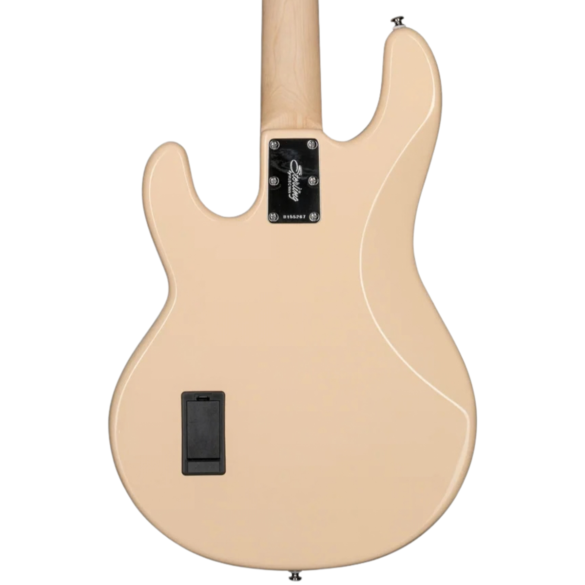 Sterling Sub Series RAY4 StingRay Bass Guitar, Vintage Cream