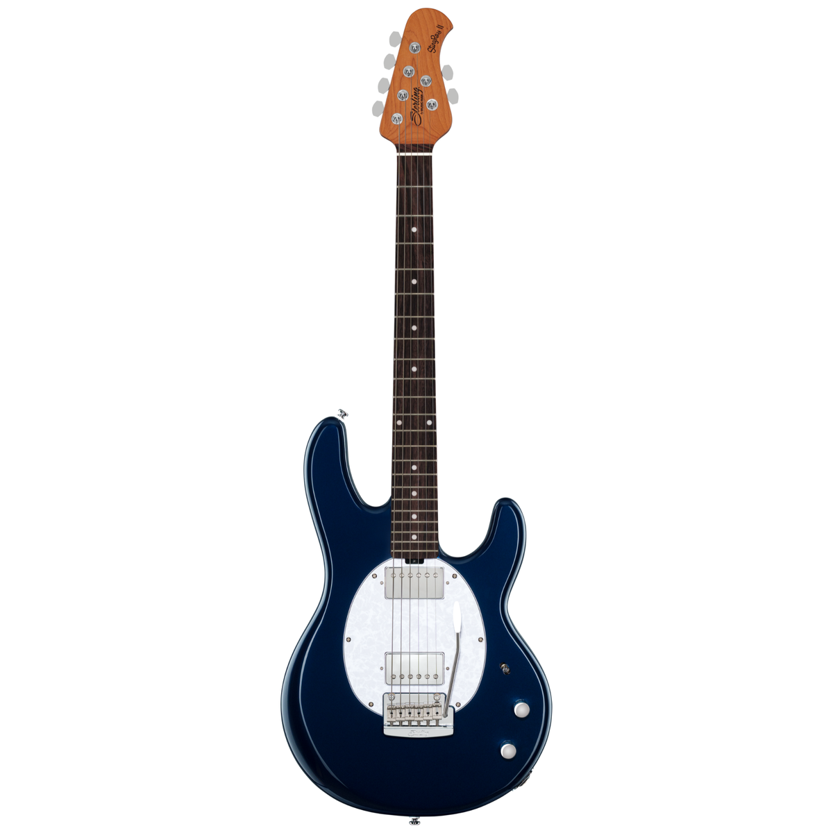 Sterling StingRay II Electric Guitar, Rosewood Fingerboard, Blue Pearl